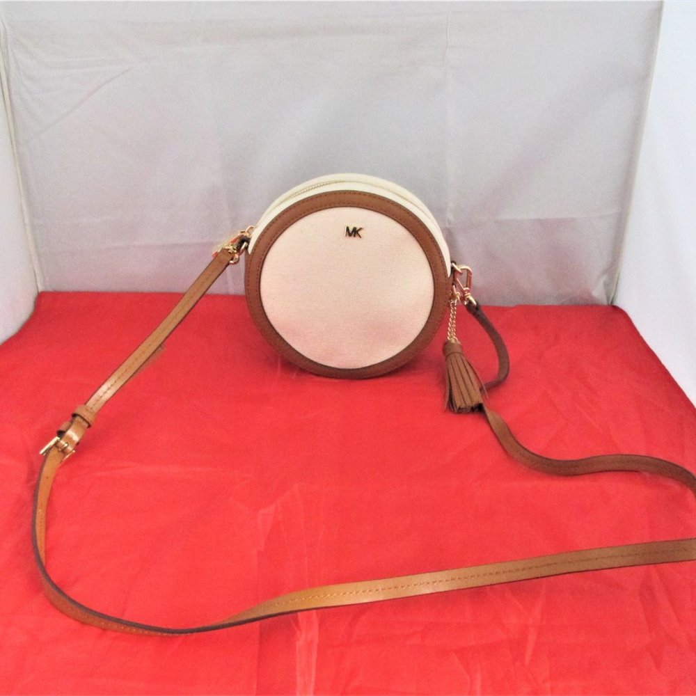 Michael Kors Canvas Canteen Crossbody Bag